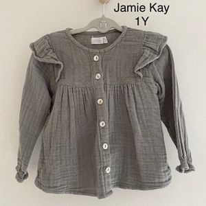 Jamie Kay: Organic cotton blouse 1YR